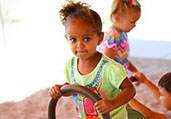 christian preschool girl
