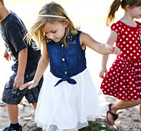 christian elementary school girl